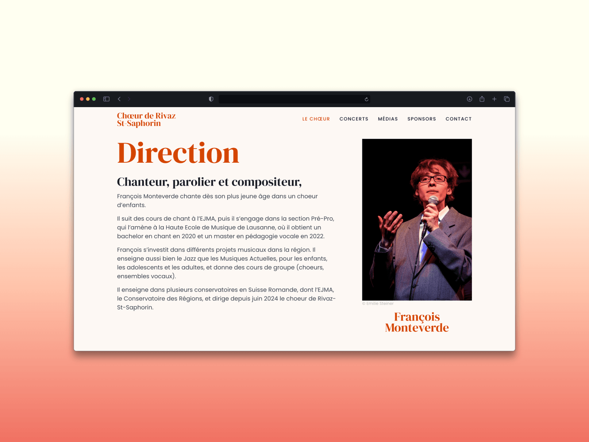 Choeur Rivaz St-Saphorin - Screenshot 3